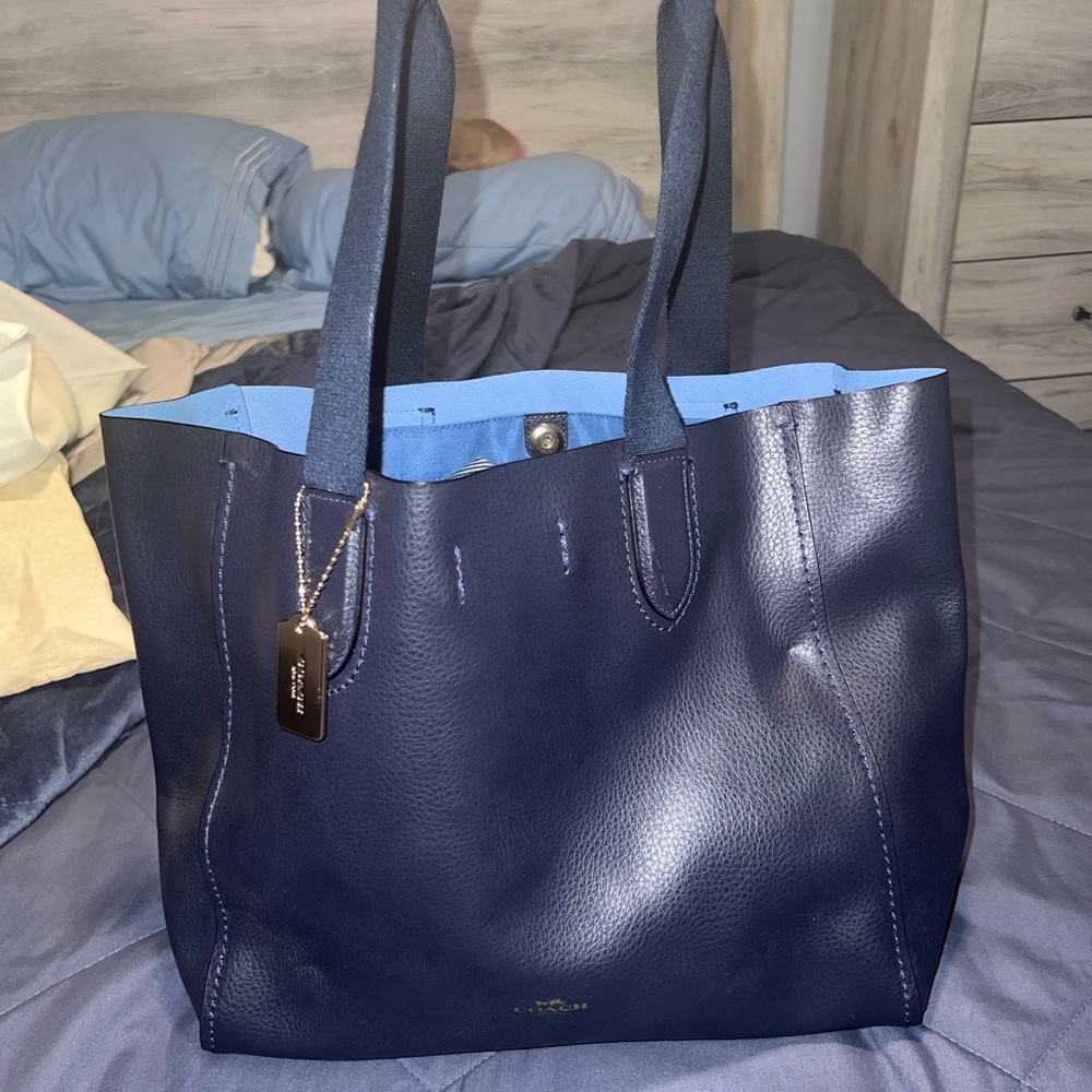 Coach larger tote